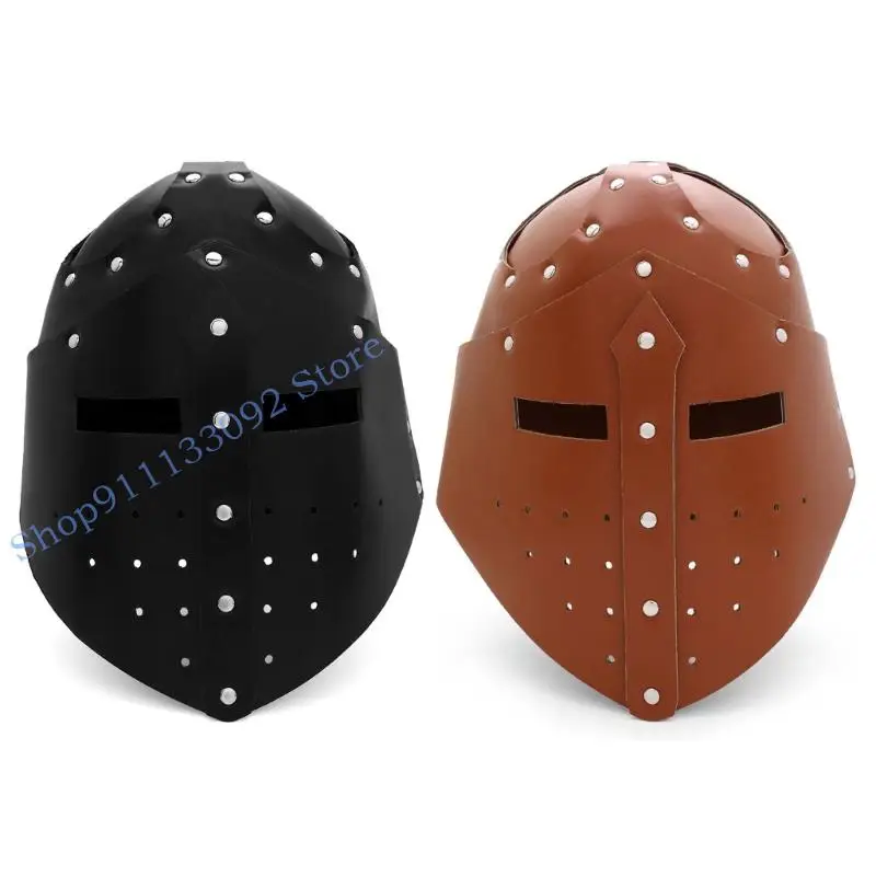 

H9ED Knights Templars Crusader Armour Helmet Medieval Renaissances Costume Adults