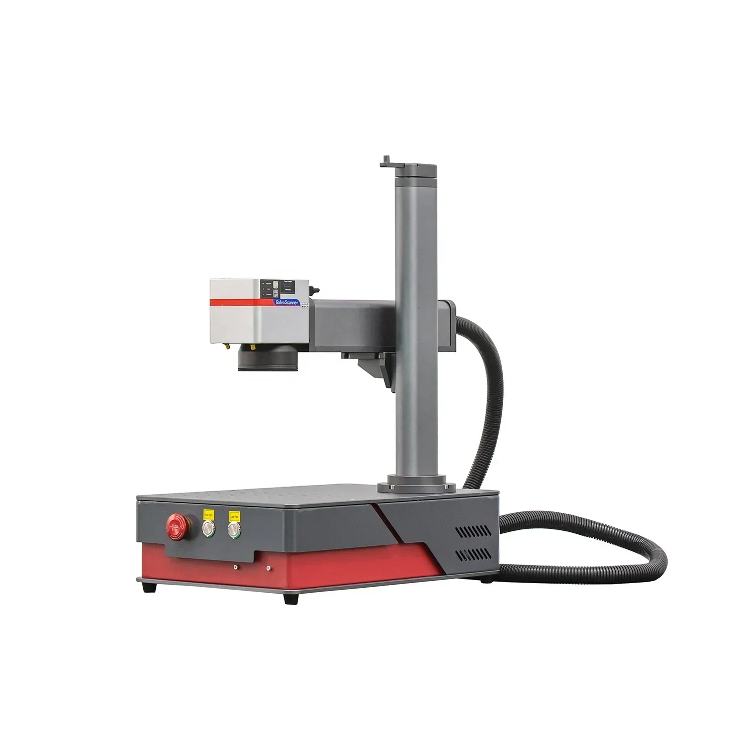 

Record material compatible lightburn 20W 30W Glavo fiber laser Raycus JPT MAX laser marking machines for metal plastics marking