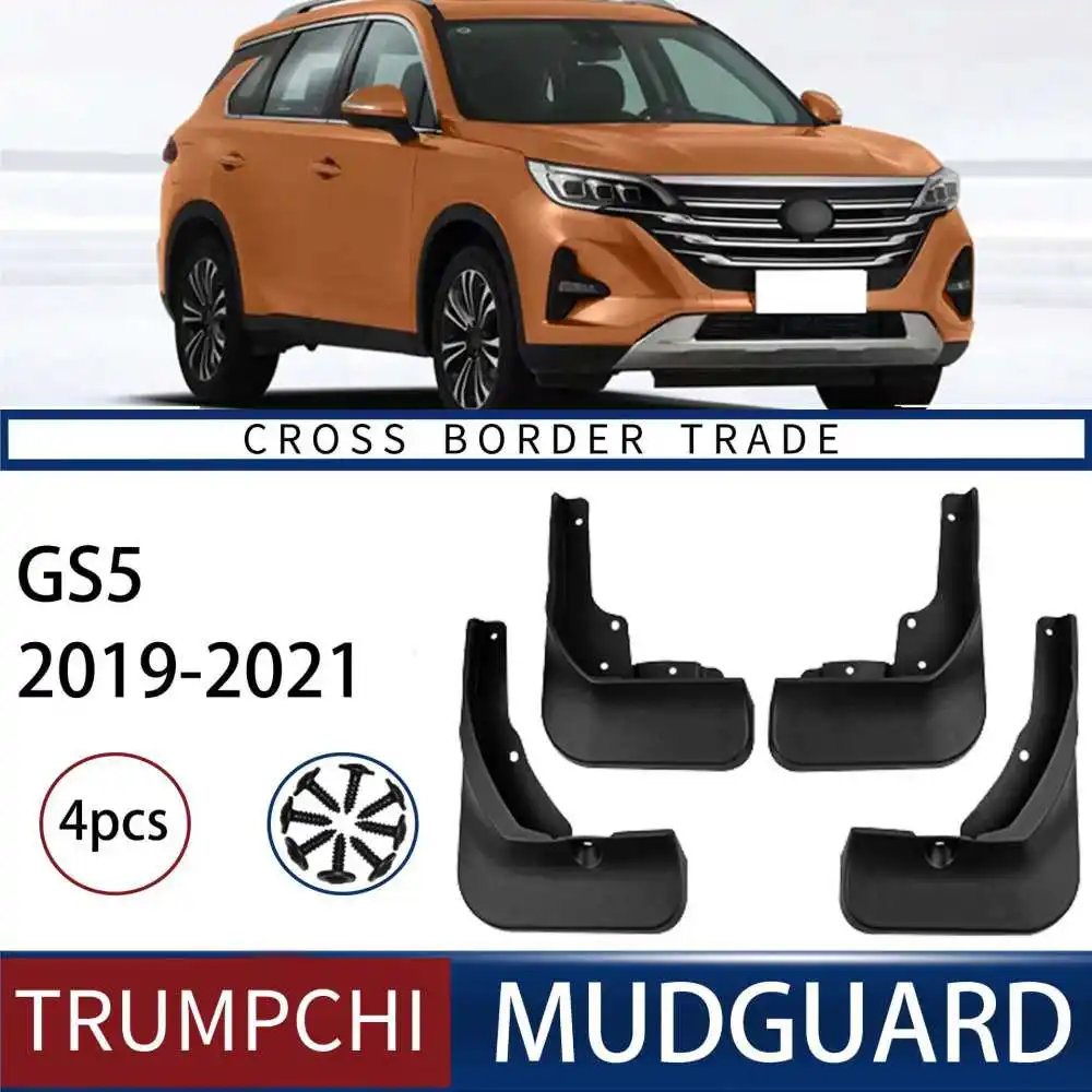 Voor Trumpchi Gs5 2019-2021 Abs Auto Modderkleppen Spatten Bewaker Spatborden Spatlappen Achterspatbord Auto-Accessoires