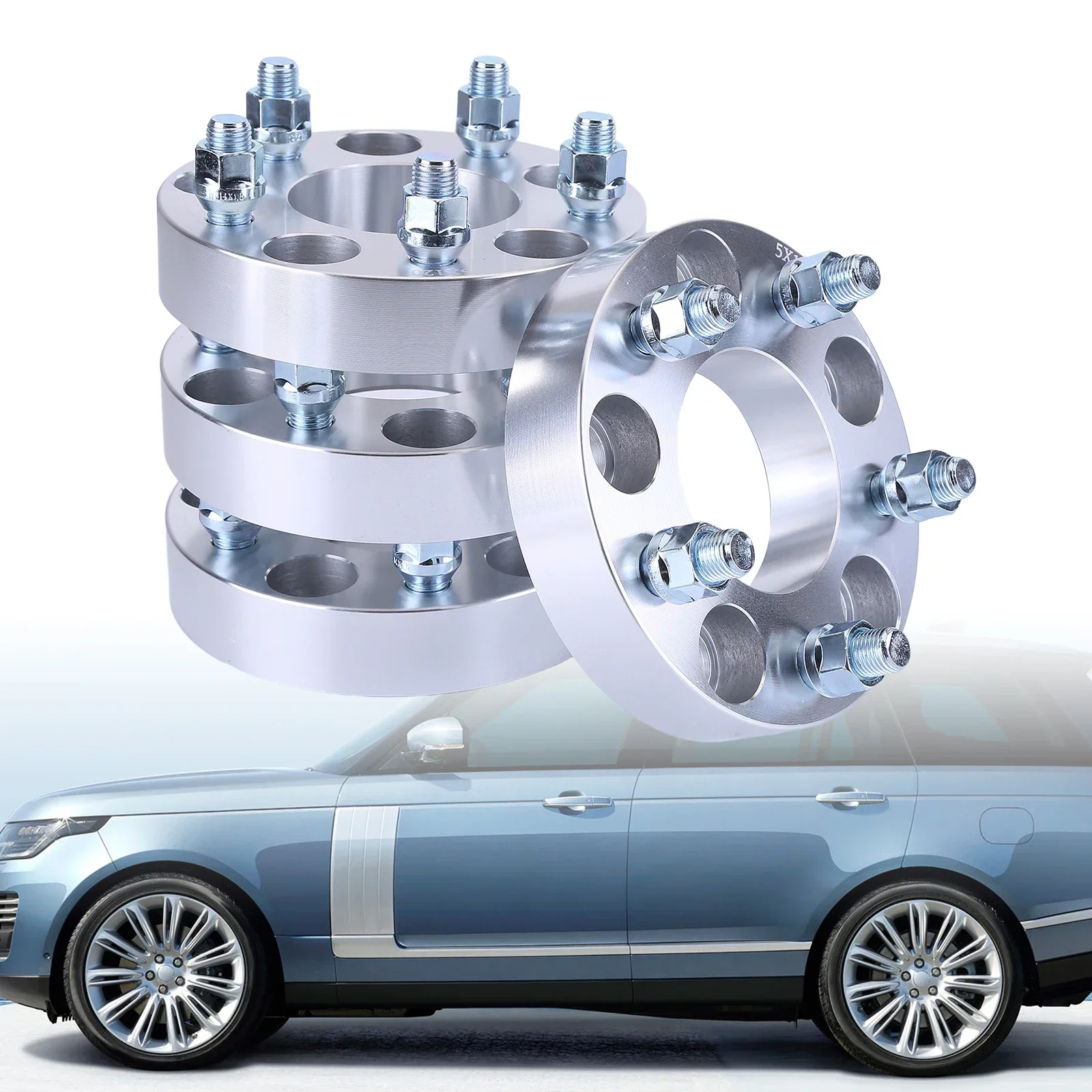 

4PCS 5x120mm Flange Hubcentric Wheel Spacers 1.25inch Hub Centric Wheel Adapters Studs 74mm Bore for ChevyCamaro BuickCadillac