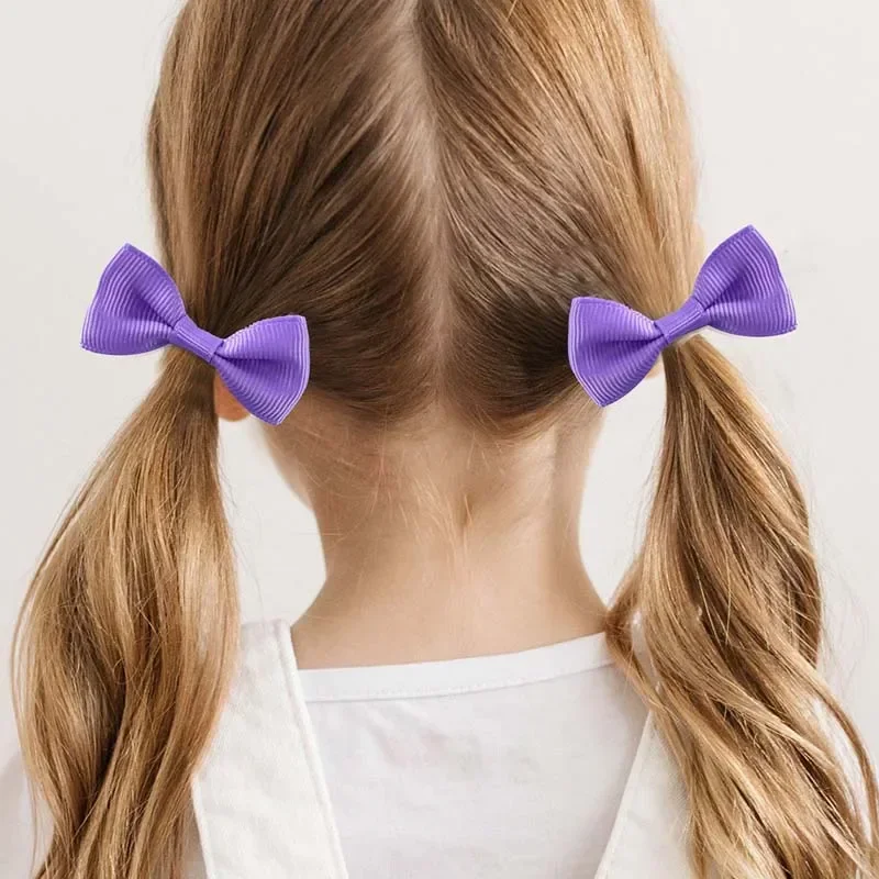 Ncmama bando karet anak perempuan, 40 buah/set ikat rambut elastis yang indah untuk bayi bando ekor kuda ikat rambut aksesoris rambut anak