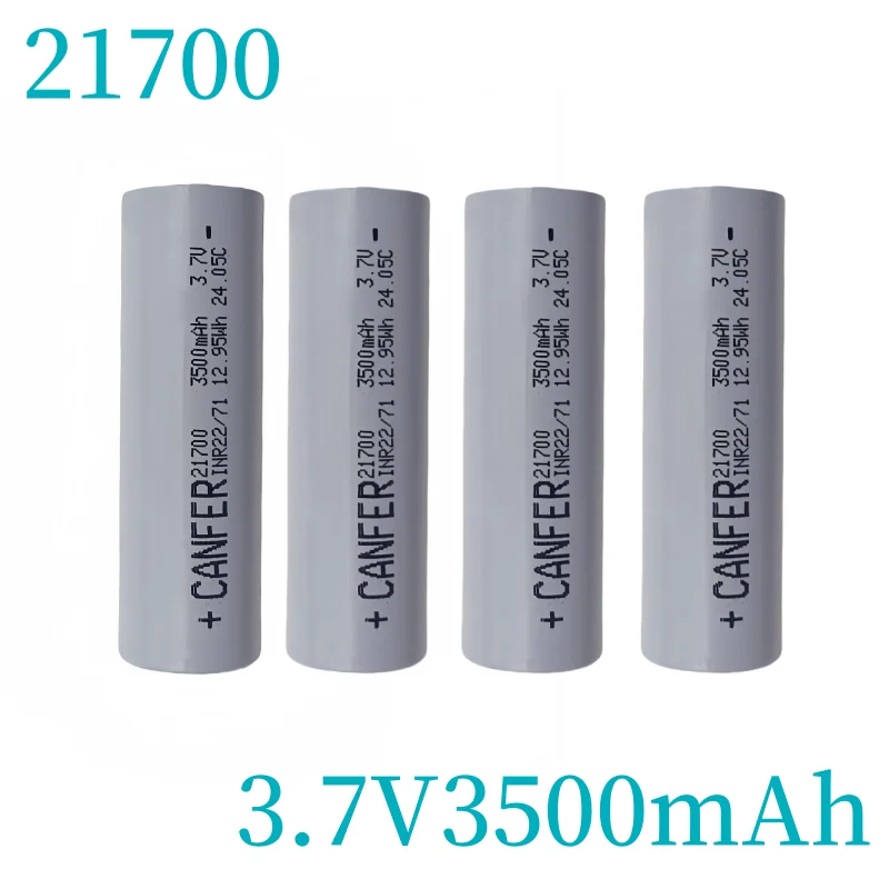 充電式リチウムイオン電池,高放電,LED懐中電灯,電動工具,3.7v,3500mah,21700