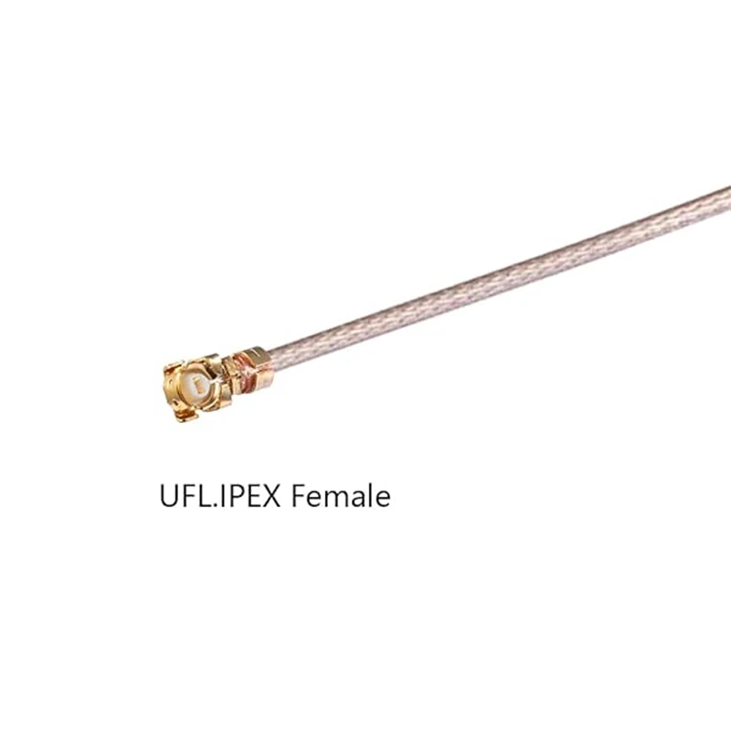 U.F.L1 إلى N نوع أنثى كابل محوري 7.8 بوصة/20 سم RG178 راوتر لاسلكي محوري الذيل جديلة بطاقة الشبكة واي فاي وان مكرر