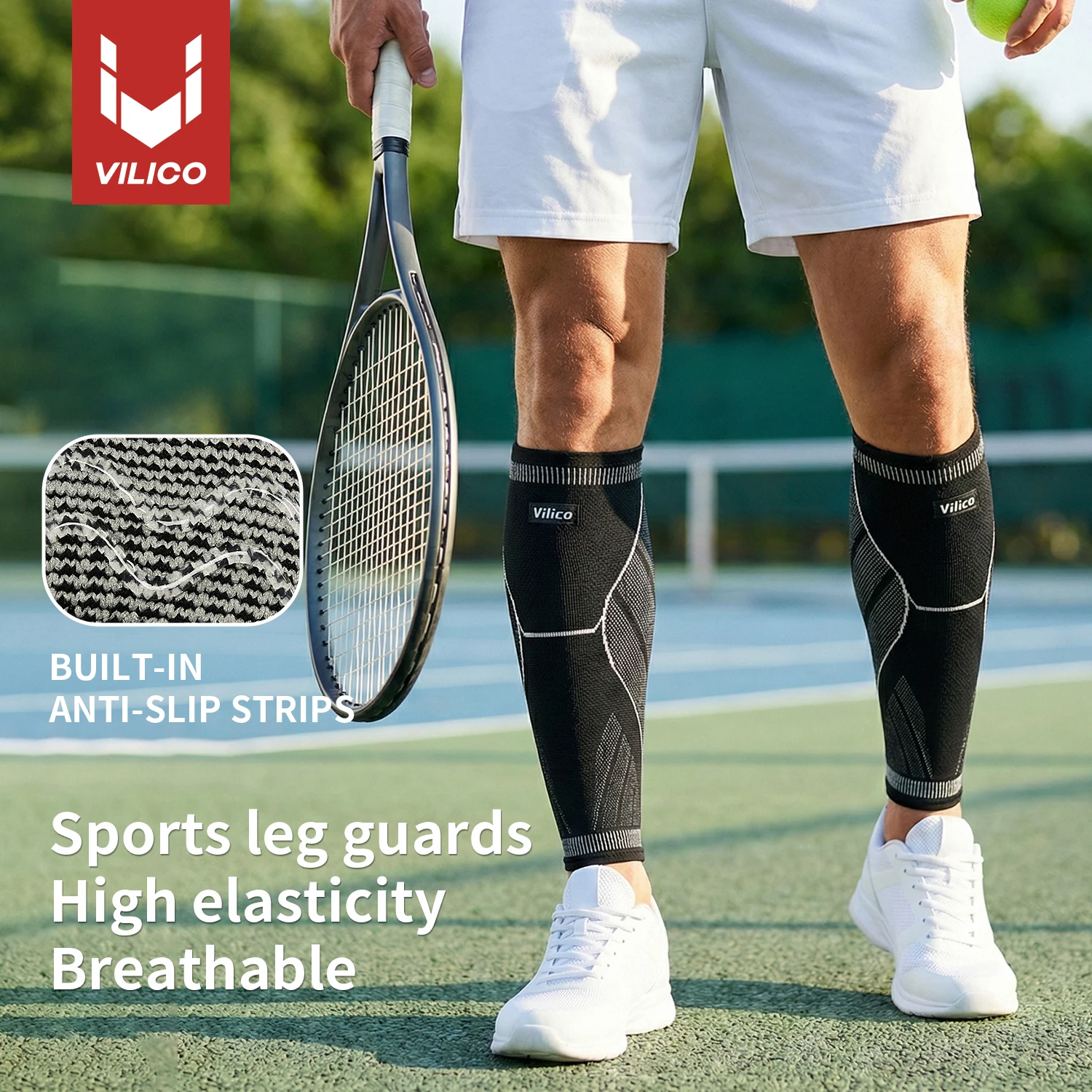 1PC Unisex Running Athletics Compression Sleeves - Leg Calf Shin Splints Elbow Knee Pads for Sports Safety Protection