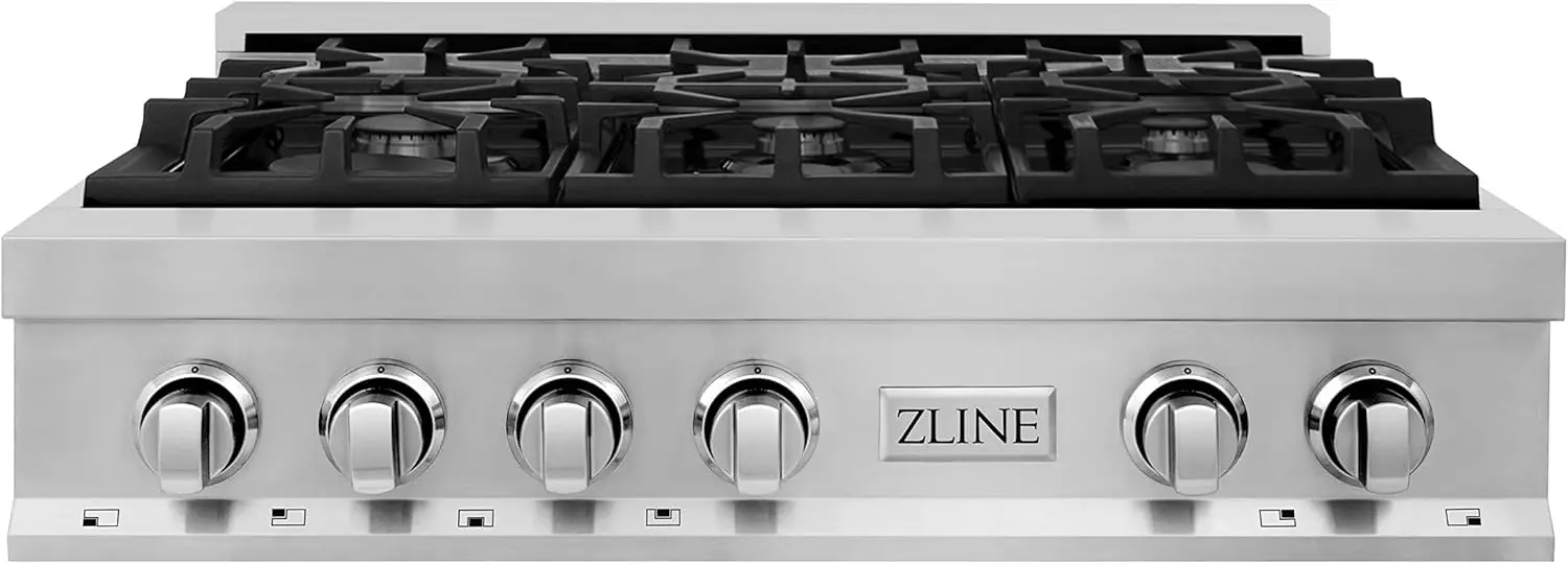 ZLINE 36 in. Rangetop with 6 Gas Burners (RT36)