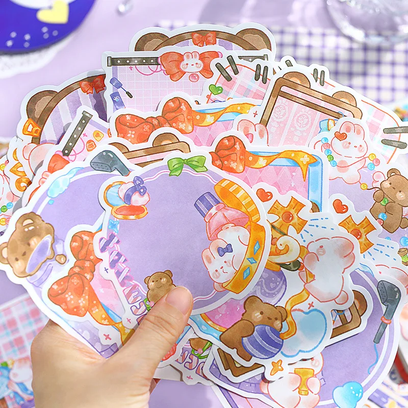 30Pcs Speciale Vormige Memo Lilith En Zoom Serie Cartoon Leuke Hand Account Bericht Decoratieve Materiaal Papier Note