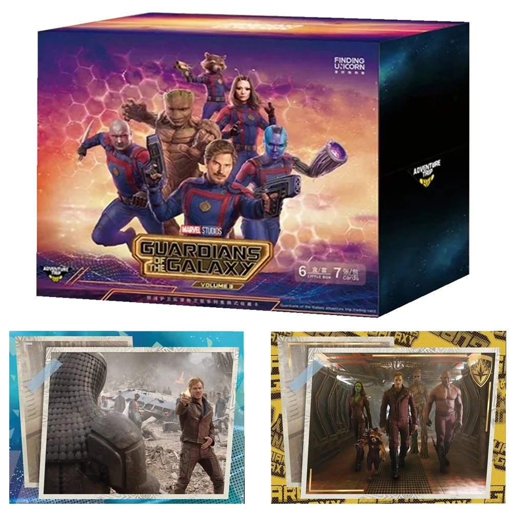 

Wholesale Guardians of The Galaxy Cards Collection for Children Legendary Comics Retro Arcade 3D Action Cards Anniversary Gifts