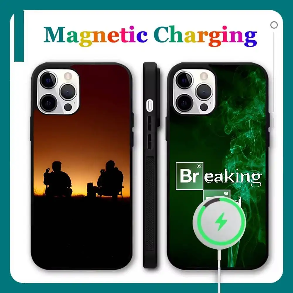 حافظة هاتف B-BreakingS Bad Jesse لهاتف iPhone 17,16,15,14,13,12,11,Pro,Max,Plus,Mini,Air,SE شحن لاسلكي مغناطيسي جديد من Magsafe