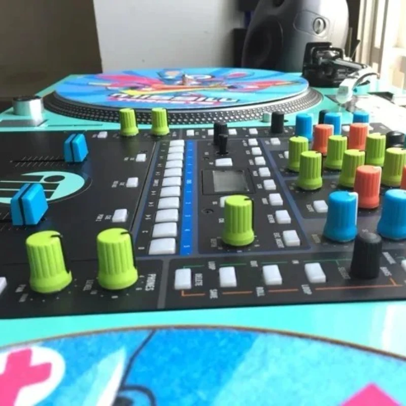 بايونير DJM، DDJ، XDJ الملونة بايونير EQ مقبض كاب 3 قطعة مجموعة خلط وحدة التحكم وسادة المؤثر #1