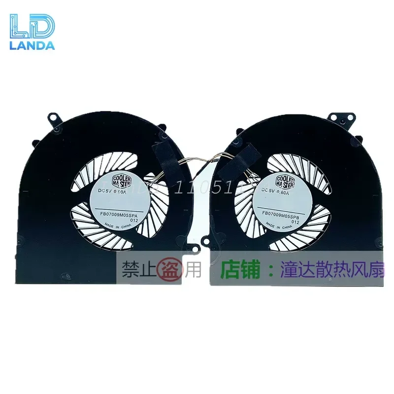Cooling Fan for Razer RZ09-0270 RZ09-0300 RZ09-0328 Blade 15 Laptop CPU and Graphics Card