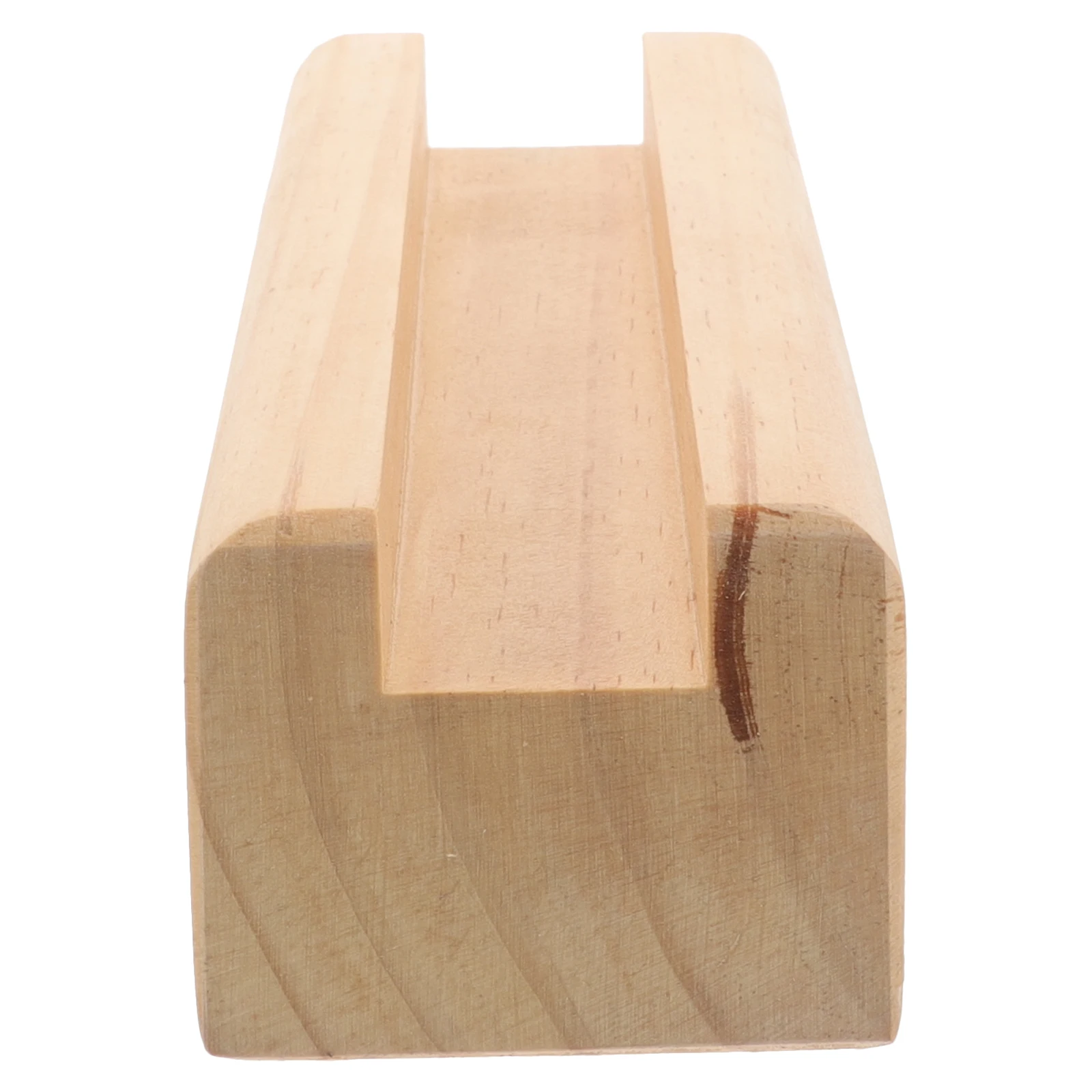 

Floor Mirror Base Minimalist Decor Full Length Stand Holder for Wooden Bathroom