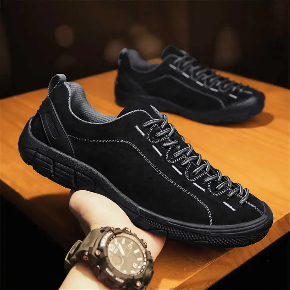 All Terrain Round Tip Hiking Man Shoes Hiking Shoes Men 2024 Black And White Trainers Sneakers Sports Importers Foreign