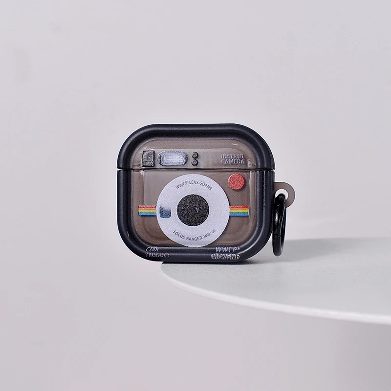 حافظة كاميرا عتيقة لأجهزة Apple Airpods Pro 3 1st 2nd 3rd غطاء الجيل لأجهزة Airpods 4 2 Gen New Air Pods غطاء حماية