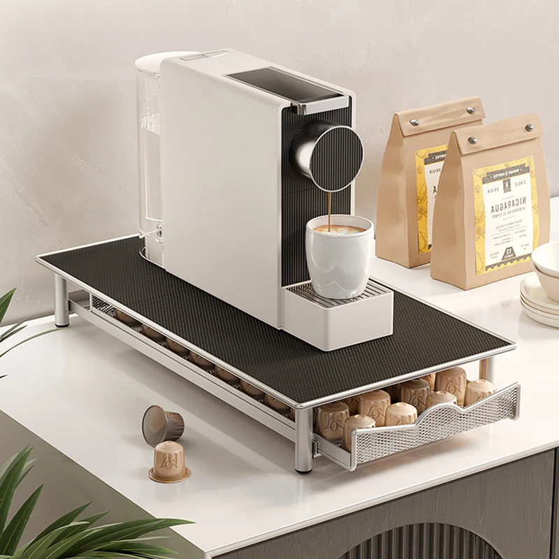Coffee Pod Holder Nespresso Vertuoline Capsules Storage Rack Coffee Capsule Holder Home Metal Coffee Capsule Storage Organizer