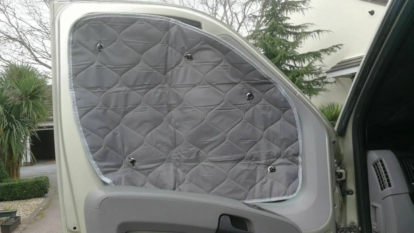 Car Internal Thermal Blinds Windshield Sunshade Cover Blind Kit Car Lifting Window Sunshade Sun Shade  Fiat Ducato 2006 - 2022