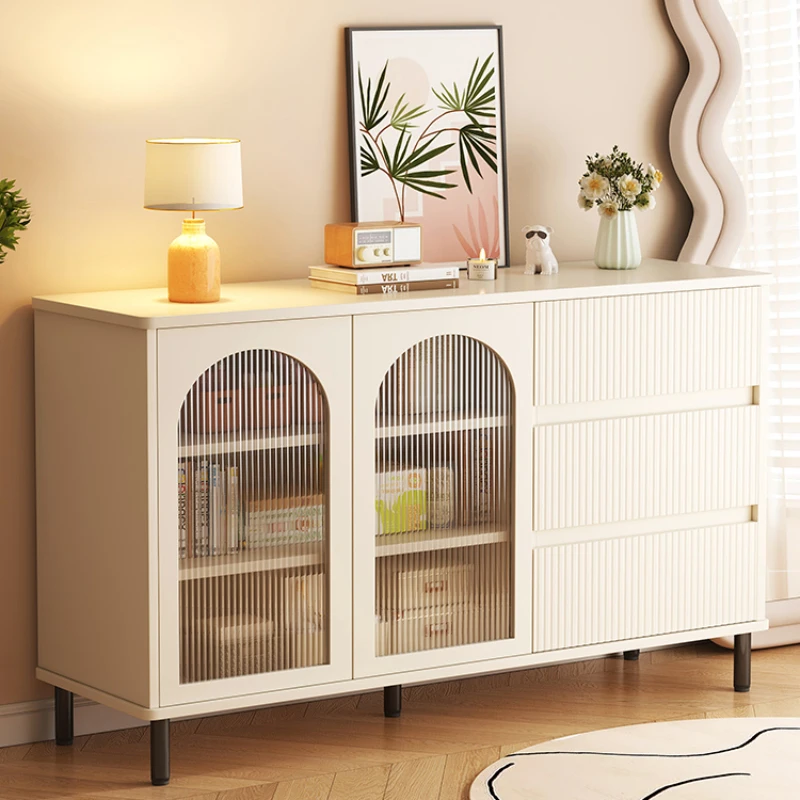 Mobile Storage Makeup Cabinet Sideboard Display Organizer Kitchen Hotel Shoe Cabinet Glass Corner File Gabinete Furniture For Tv