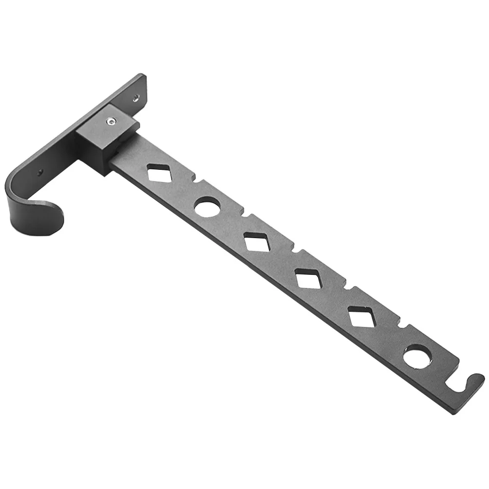 

Wall Mounted Clothes Hanger Holder Folding Metal Drying Rack For Indoor Outdoor Use Multipurpose Space-Saving Laundry