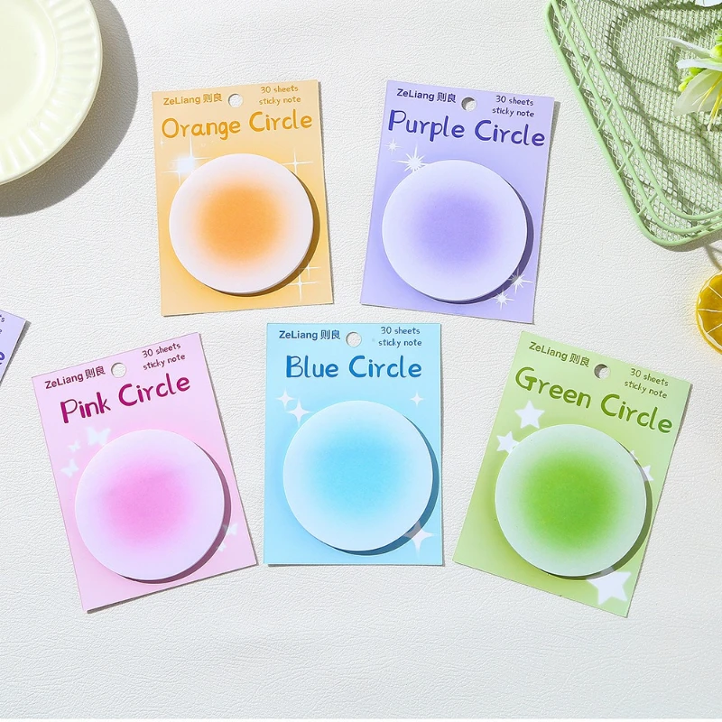 

Канцелярские товары для офиса и школы: блокноты для студентов Blush Halo, высококачественные стикеры в стиле Ins Wind, круглые наклейки Morandi, оптовая продажа канцелярии Kawaii.