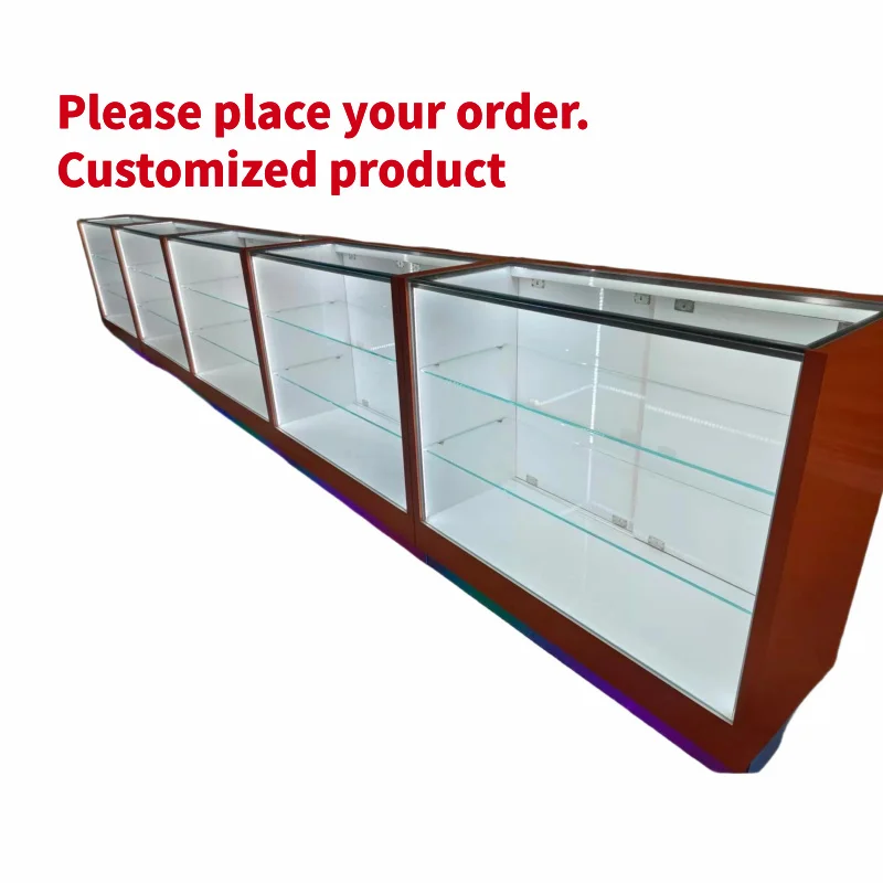 custom.Customized Cell Phone Accessories Store Display Rack Showcases Vehicle Tools with Led Screen