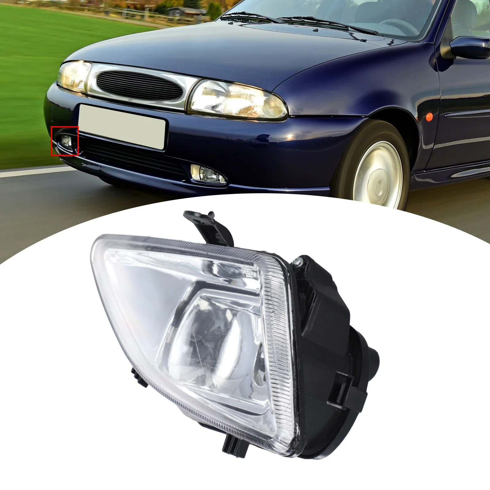 

Car Accessories White Right Front Fog Lamp Reliable Fog Lamp For Vehicles Car Light Accessory Bumper Fog Light