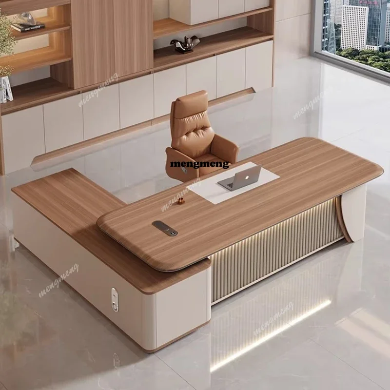 

High quality Simple and Modern Light luxury high end office desks and workstations Computer desk Room desks Desk organizer furn