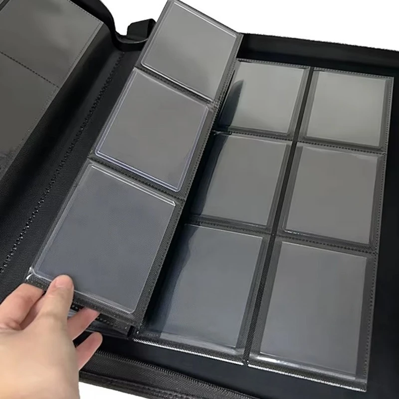 High-quality Rigid-card Loader Binder, Holds 288/360 Rigid-card Loaders, 9-pocket for Collectible Cards,Gift for Card Collectors