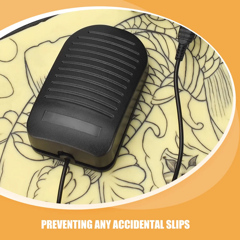 آلة الوشم إمدادات الطاقة مفتاح سفلي نونسليب دواسة القدم تصميم مريح سلك طويل التوصيل فناني الوشم المهنية #3