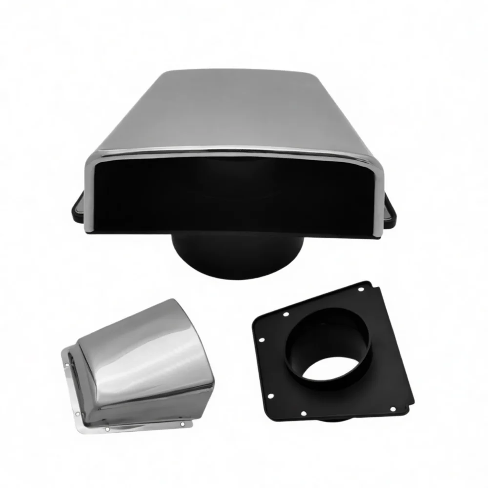 Stainless Steel 316 Marine Boat Ventilation Exhaust Cover Yacht Air Vent Grille Hardware Rust Resistant Cabin Component