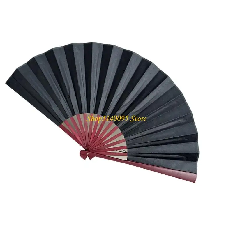 DXAE 8 polegadas Fan ventilador bambu bambu 8 polegadas ventilador mão dobrado para festas dobradas para festas
