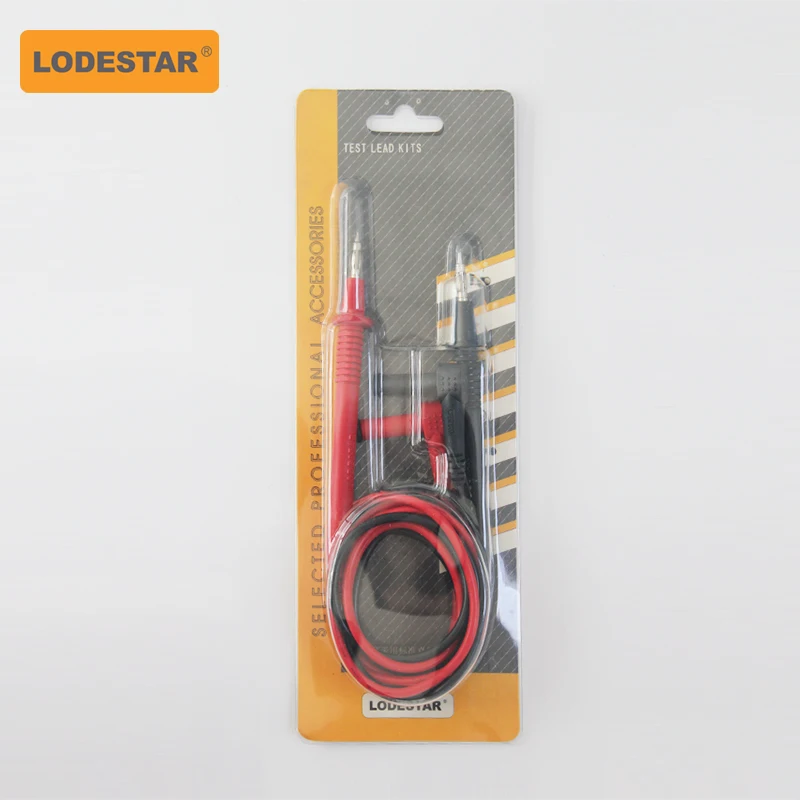 LODESTAR LA04013 Digital Multimeter Probe Test Leads 1000V 10A Universal Needle Tip Multi Meter Tester Lead Probe Wire Pen Cable