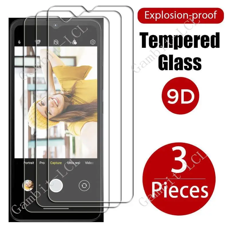 3PCS Tempered Glass For Cubot Note 21 6.56