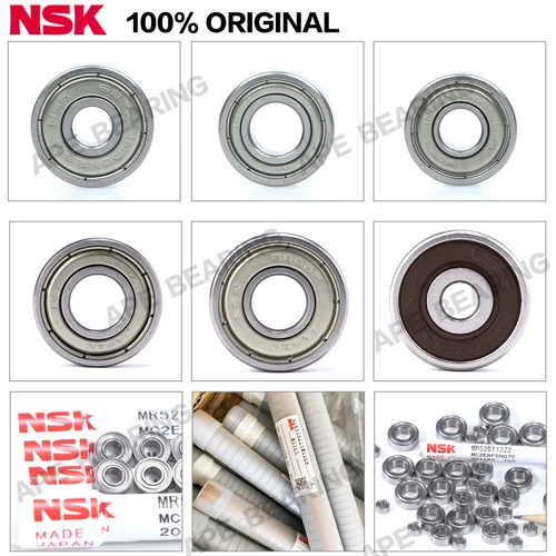 Imagen 2 del producto 10 Uds Japón NSK rodamiento 603 623 604 624 605 625 606 626 607 627 608 628 609 629 ZZ -2Z -2RS DDU Micro rodamientos de precisión