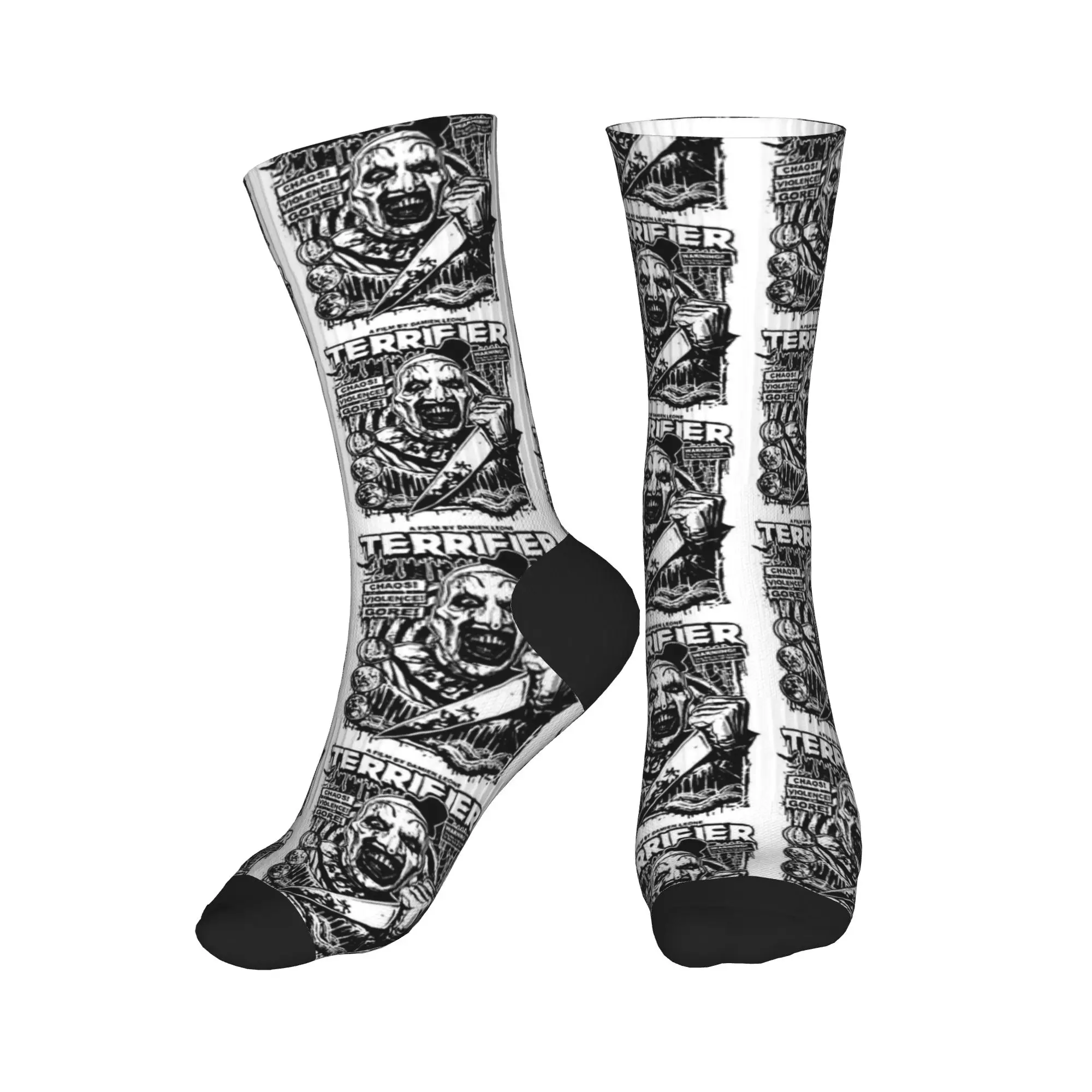 جوارب فيلم الرعب المرعب جوارب مخصصة غير قابلة للانزلاق جوارب رجالية مريحة للشتاء جوارب رياضية خارجية حديثة