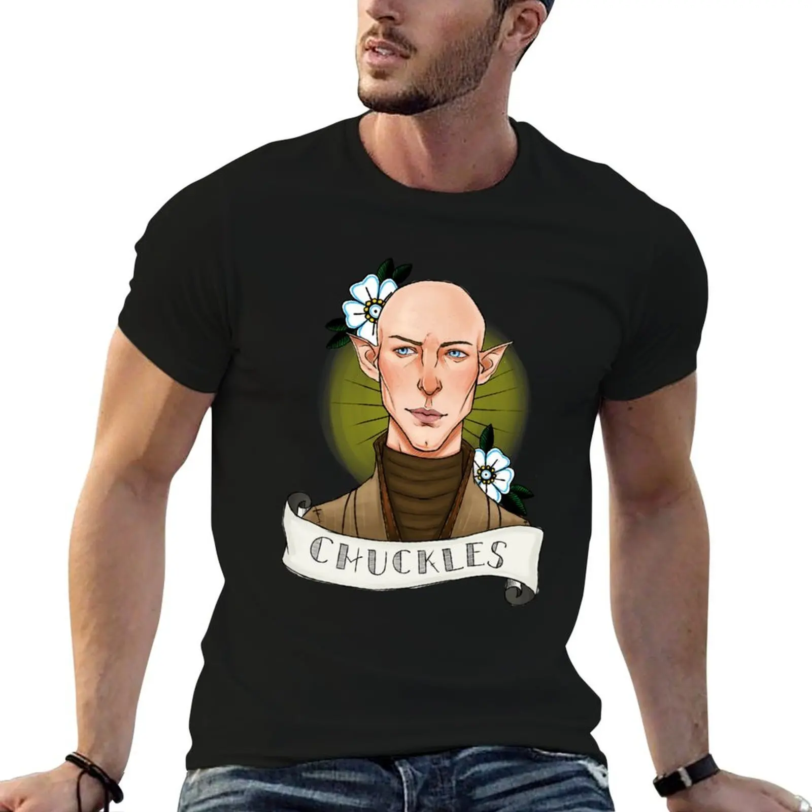 

Chuckles T-Shirt anime tshirt cotton t shirts man 100% man t shirt cotton T-Shirt