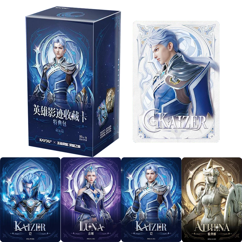 

KAYOU Original King of Glory Card Chapter of Glory Heroic Shadow Special Pack Anime Character Game Collection Cards Gifts Toys