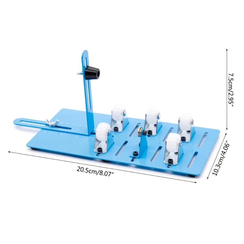 DIY Glazen Fles Cutter Tool Vierkante Ronde Wijn Bier Glazen Sculptuur Cutter Machine voor Bierglas Snijden Flessen Houder