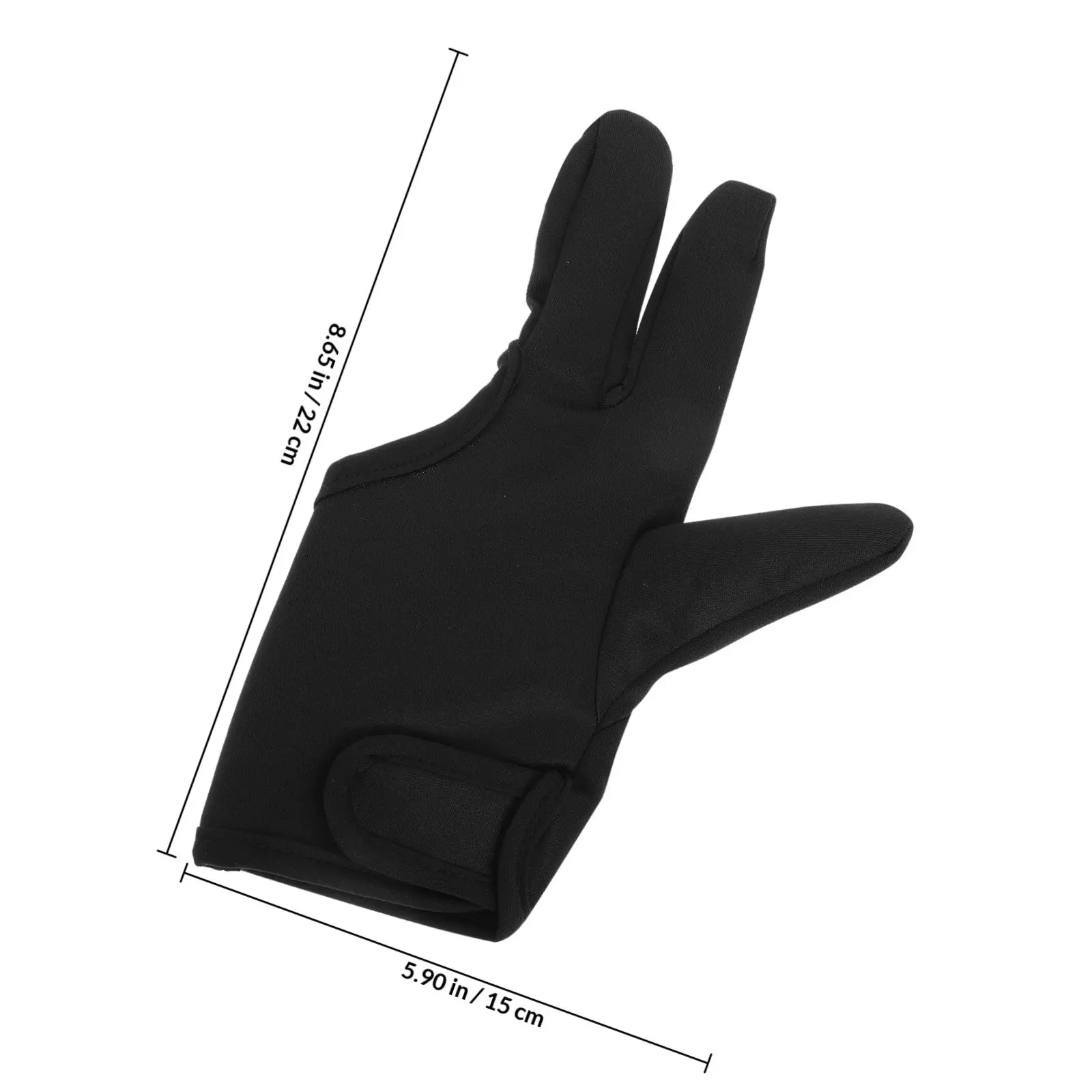 Heat Protection Three Finger Gloves Thick Insulated Hairdressing Gloves Safe Hair Styling Curling Iron Mittens view 6