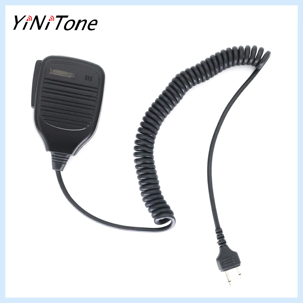 

2 Pin Jack Handheld Shoulder Speaker Mic PTT For ICOM IC-F11 IC-F3/IC-F3S/IC-F4 F21 IC-F43GS Two Way Radio