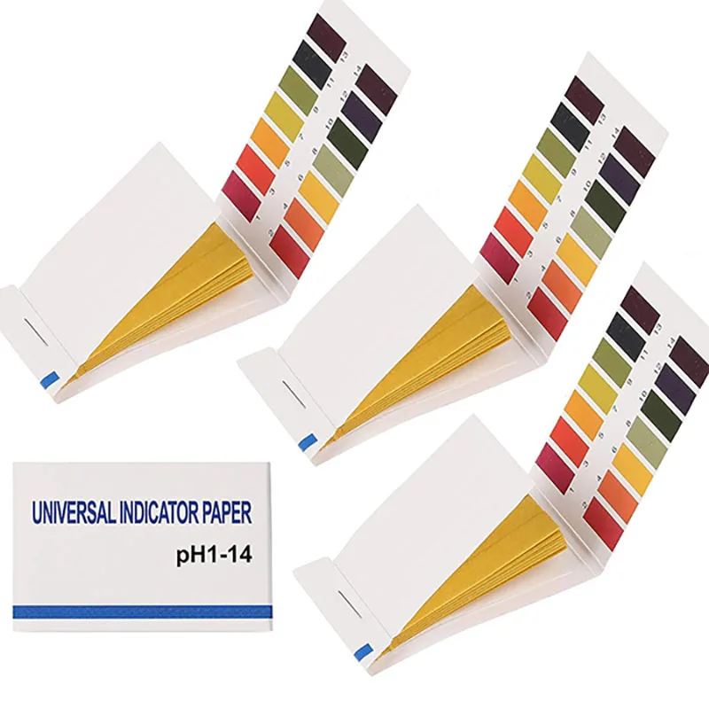 80 Strips Per Pack PH Universal Test Strips Urine Cosmetics Skin Care Acid Base Detector Daily Acidity Alkalinity Indicator