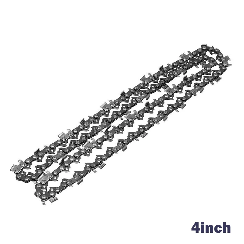 4 Inch/6 Inch Electric Chain Saw Chain Mini Steel Chainsaw Chain Electric Chainsaws Part Replacement Garden Tool Accessories New