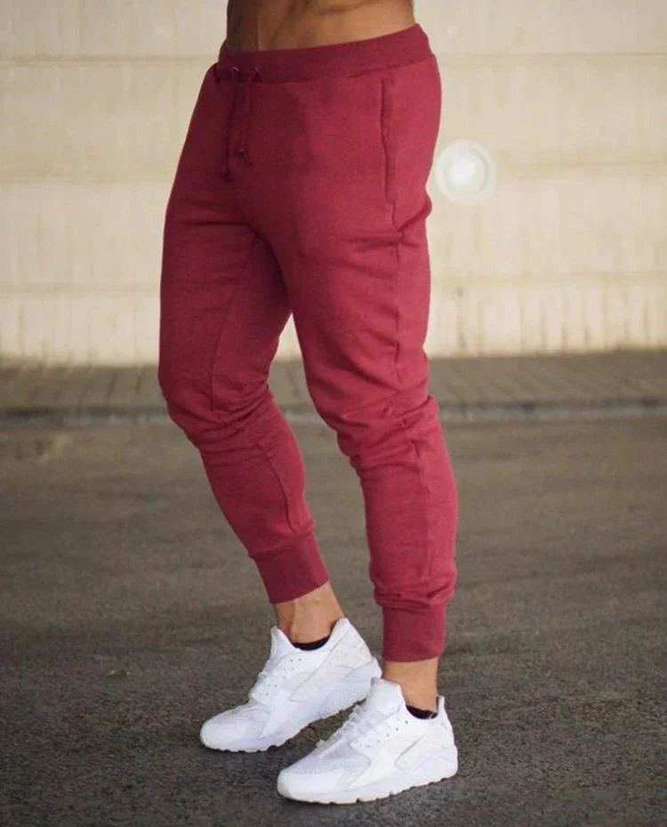 Slim Fit Men's Jogging Pants Sport Sweatpants Running Joggers Trackpants Bodybuilding Trouser for Fitness And Exercise