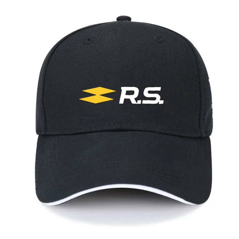 Fashion Hip Hop Baseball Cap Outdoor Sun Hats Sports Leisure Caps For Renault RS Clio Scenic Logan Megane Koleos Sandero Safrane