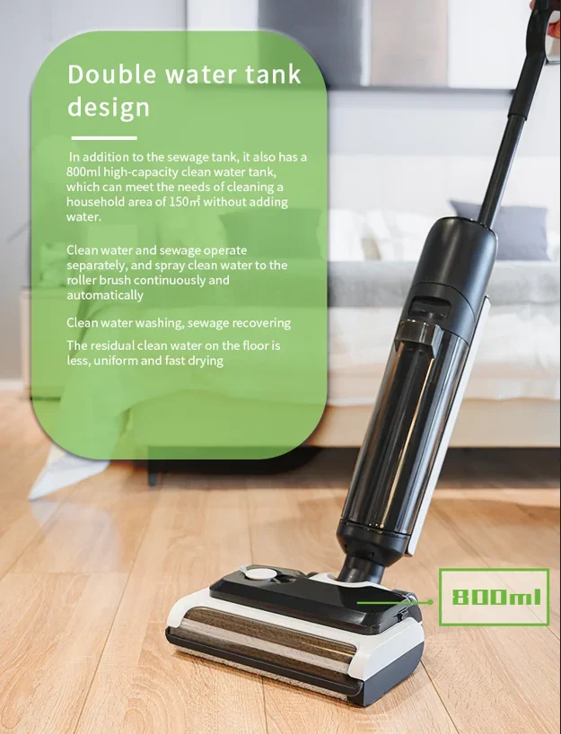 DAO Handheld Smart 3 In 1 Wet Dry Vacuum Cleaner For Household Floor Washer