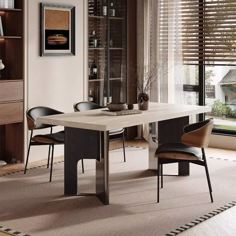 Stylish Minimalist Restaurant Tables Unique Living Room Side Restaurant Tables Modern Nordic Mesa Para Cocina Furniture Home