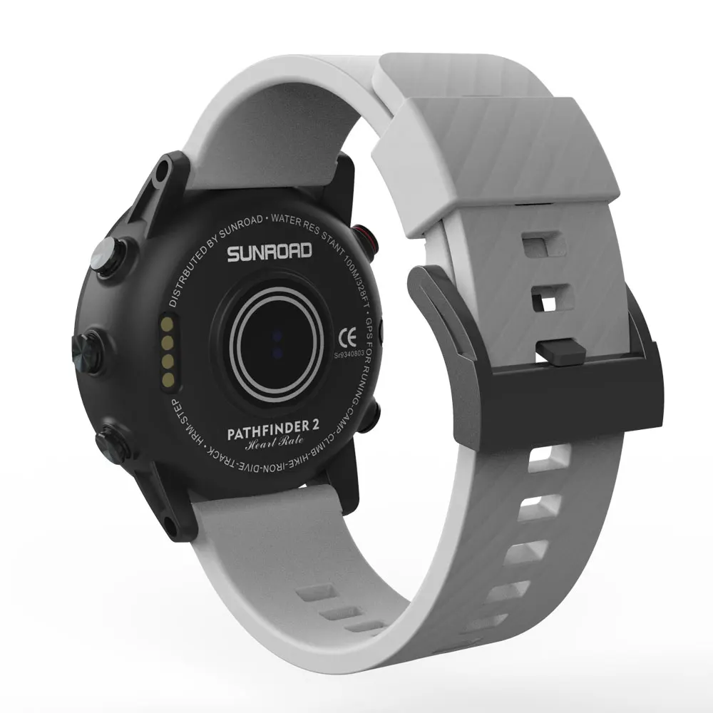 Reloj todoterreno GPS + brújula versión profesional europea, Plan de entrenamiento de triatlón, altímetro, barómetro, aplicación dura para Android