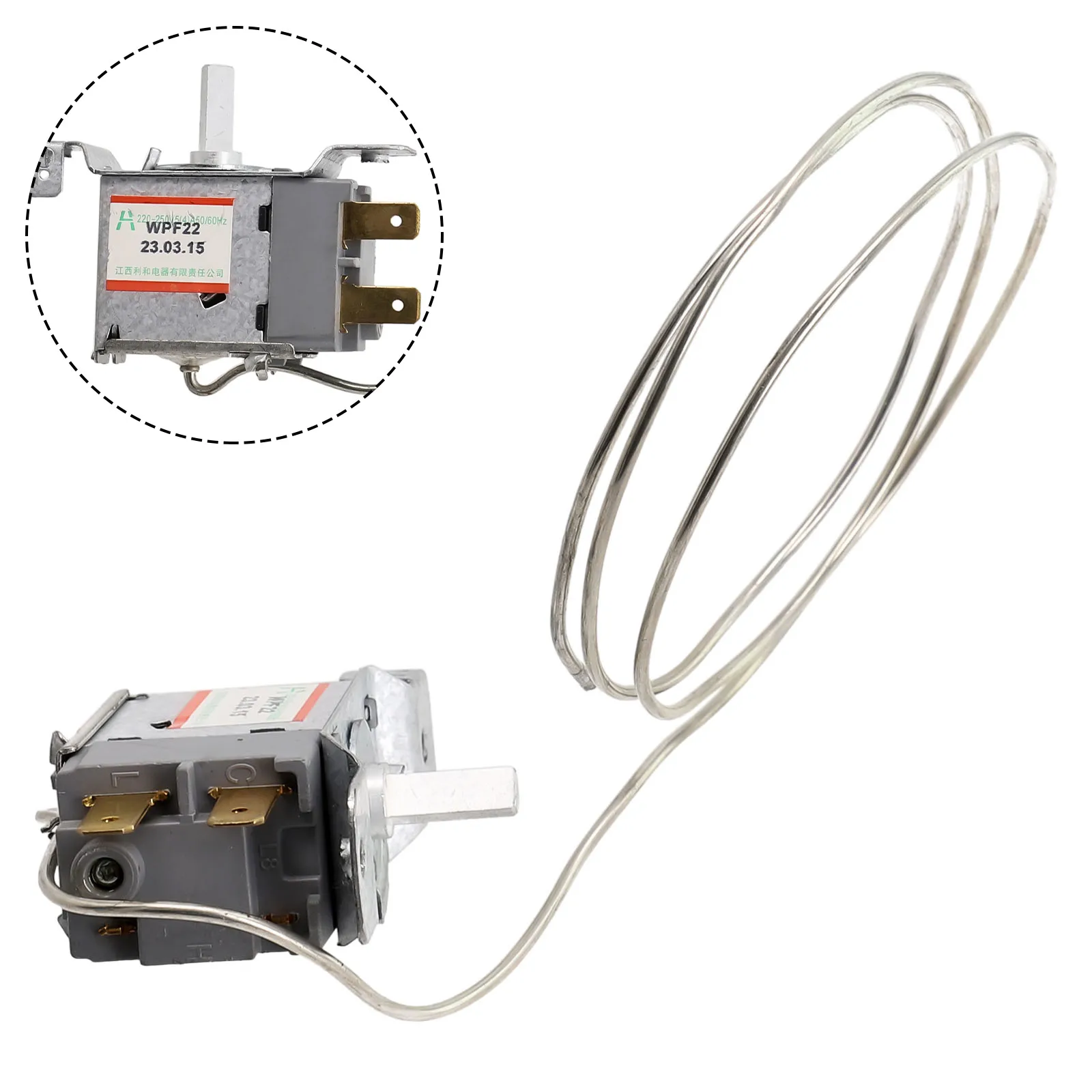 Accessories Thermostat Components Easy To Use Gadget High Performance Tools 90 Cm / 35.4 Inches For Model Freezer