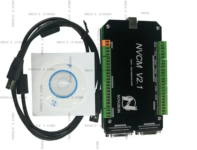 V2.1 3/4/5/6-Axis CNC Controller MACH3-Breakout USB Interface Board Motion Control Card for Stepper Motor Engraving