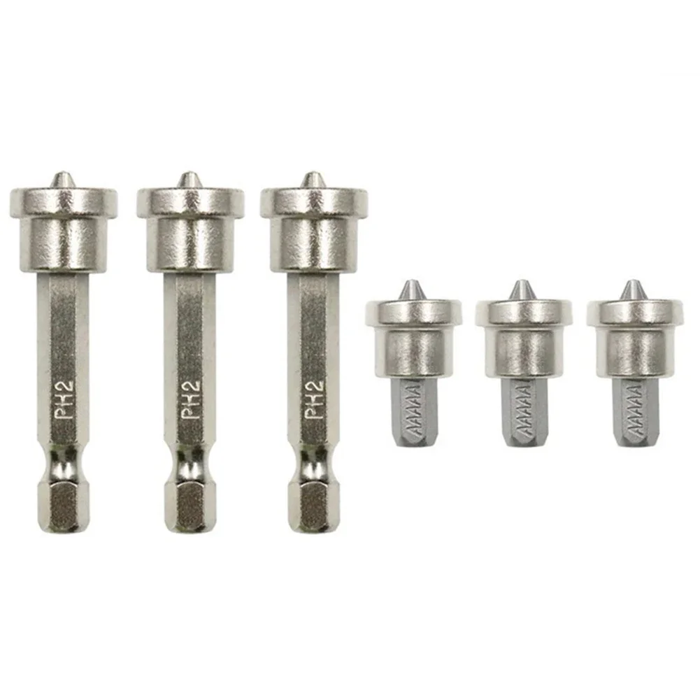 Plasterboard Drywall Bit Screwdriver Bit Drill Batch 1/4” Hex Shank 25/50mm 3pcs Electric Drill Bits High Quality