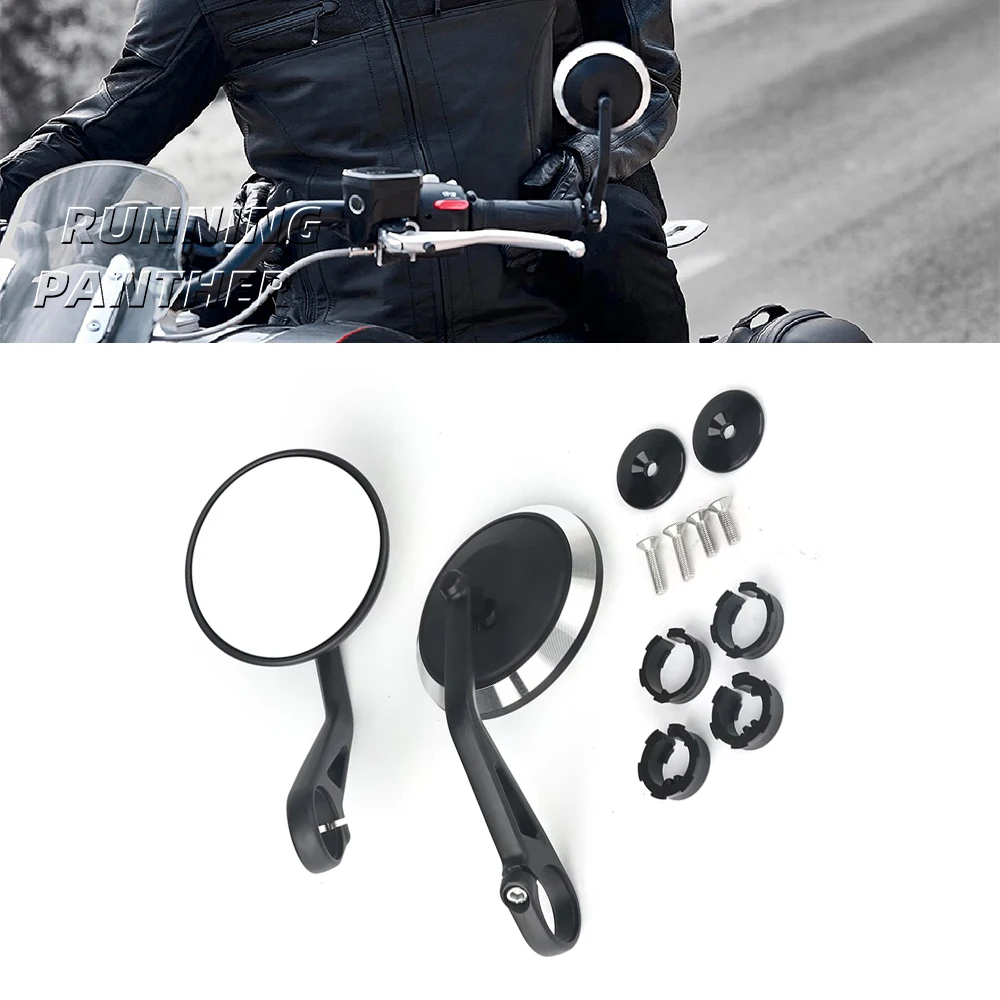 

Motorcycle Accessories Rearview Mirrors Handlebar End Mirror kit For Street Trident 660 Bobber T120 Daytona 660 675