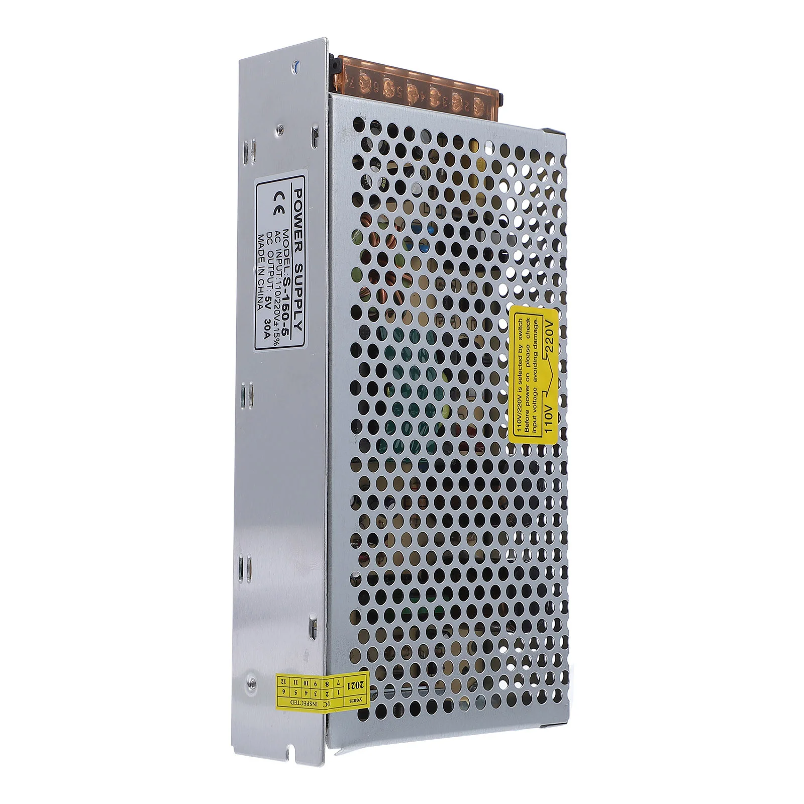 

5V 20a 100W Professional Regulated Switching Power Supply High Efficiency Lightweight Power Adapter for LED Light Bar Metal Iron